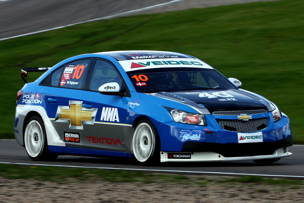 Michel Nykjær hjalp Chevrolet Motorsport Sweden og Richard Rydell til sejr
(Foto: Chevrolet Motorsport Sweden)
